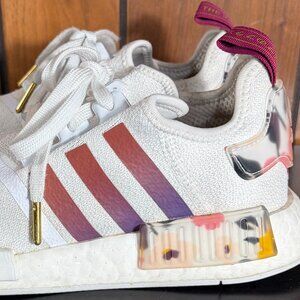 Adidas Women's NMD_R2Her Studio London White/Floral Print Sz 8.5